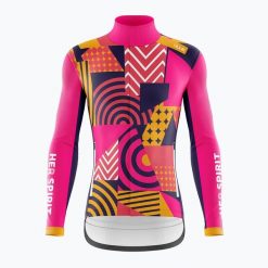 Kurtka rowerowa damska HUUB Her Spirit Winter Peaks. Czerwone kurtki sportowe damskie Huub, bez wzorów, bez kaptura, rowerowe. Za 419.99 zł.