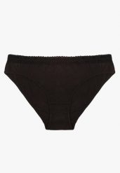 Czarne Majtki Figi Bawełniane Zenvisa. Czarne figi damskie Renee, xl, bez wzorów, z bawełny. Za 4.99 zł.