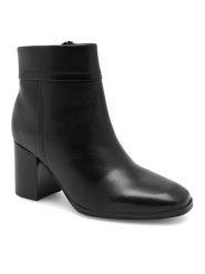 Lasocki Botki WB-GIOIA-05 Czarny. Czarne botki damskie Lasocki, ze skóry, bez obcasa, na słupku, bez zapięcia. Za 259.99 zł.