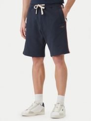 Aeronautica Militare Szorty sportowe 261BF0030UF00677 Granatowy Regular Fit. Niebieskie krótkie spodenki sportowe męskie Aeronautica Militare, m, bez wzorów, z bawełny. Za 399.99 zł.