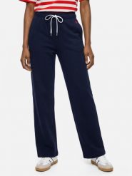 Polo Ralph Lauren spodnie do biegania Kobiety Materiał dresowy niebieski, XS. Niebieskie spodnie materiałowe damskie Polo Ralph Lauren, s, bez wzorów, z dresówki. Za 769.95 zł.