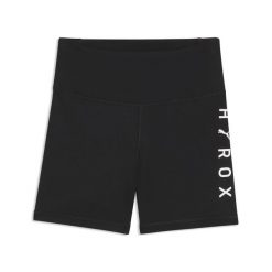 Damskie krótkie legginsy PUMA x HYROX Essentials 5" PUMA. Czarne legginsy sportowe damskie Puma, l, bez wzorów, z dzianiny, krótkie, na fitness i siłownię. Za 179.00 zł.
