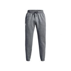 Spodnie Under Armour Ua Essential Fleece Jogger Dorośli. Szare spodnie sportowe męskie Under Armour, l, bez wzorów, z bawełny. Za 361.99 zł.