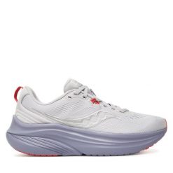 Buty do biegania Saucony. Szare obuwie sportowe damskie Saucony, bez wzorów, do biegania. Za 409.99 zł.