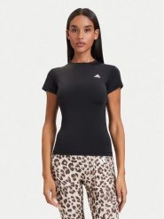 Adidas Koszulka techniczna Primelift Essentials Workout Contour T-Shirt KD0108 Czarny Slim Fit. Czarne koszulki sportowe damskie Adidas, l, bez wzorów, z syntetyku, bez kołnierzyka, bez ramiączek, na fitness i siłownię. Za 129.99 zł.