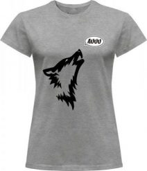 AUUU T-SHIRT DAMSKI 100% Bawełna. T-shirty damskie AUUU, bez wzorów, z bawełny, bez kołnierzyka. Za 39.00 zł.