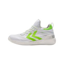 Buty do chodzenia męskie Hummel Algiz 2.0. Białe buty sportowe męskie Hummel, z materiału, bez zapięcia, do piłki ręcznej. W wyprzedaży za 411.50 zł.
