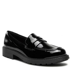 Lordsy Clarks. Czarne mokasyny damskie Clarks. Za 309.99 zł.