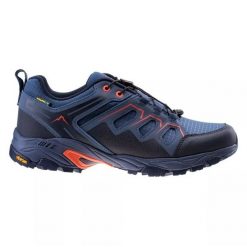 Buty Elbrus Euren Low Wp V M 92800490693 niebieskie. Niebieskie trekkingi męskie . Za 531.29 zł.