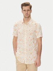 Guess Koszula M5GH75 WD4Z2 Biały Slim Fit. Białe koszule męskie Guess, m, z aplikacjami, z wiskozy, bez kołnierzyka, bez ramiączek. Za 187.00 zł.