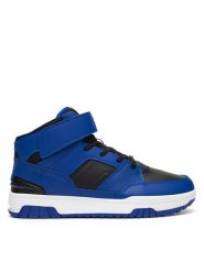 Shaq Sneakersy BREAKER MID AQ95013Y-DB Niebieski. Niebieskie buty sportowe chłopięce Shaq, bez wzorów, ze skóry, bez zapięcia. Za 199.99 zł.