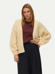 Vero Moda Kardigan Maybe 10273101 Żółty Oversize. Żółte kardigany damskie Vero Moda, l, bez wzorów, z syntetyku. Za 189.99 zł.