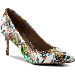 Szpilki KAZAR - Marisol 32547-L2-A4 Kolorowy. Szare szpilki damskie Kazar, w kolorowe wzory, z lakierowanej skóry. W wyprzedaży za 369.00 zł.