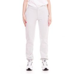 Spodnie dresowe z bawełna z kieszenie na co dzień. Szare obuwie sportowe damskie LEONE 1947 APPAREL, bez wzorów, z bawełny. W wyprzedaży za 164.19 zł.
