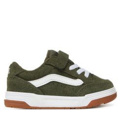 Sneakersy Vans. Zielone trampki i tenisówki chłopięce Vans, bez wzorów, bez zapięcia. Za 199.99 zł.