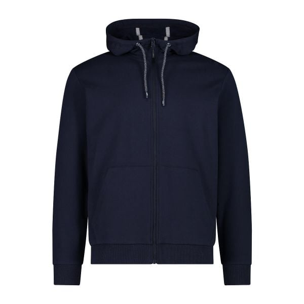 Bluza męska turystyczna CMP 31D4317. Niebieskie bluzy męskie CMP, m, bez wzorów, z materiału, z kapturem. Za 253.50 zł.