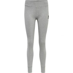 Damskie legginsy bawełniane Hummel Move Grid. Szare legginsy sportowe damskie Hummel, xl, bez wzorów, z bawełny, z standardowym stanem, na fitness i siłownię. Za 194.00 zł.