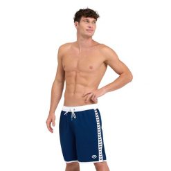 Spodenki sportowe bermudy unisex Arena Bermuda Icons. Białe kąpielówki męskie Arena, xl, bez wzorów, do pływania. Za 179.99 zł.