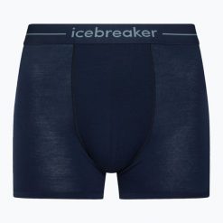 Bokserki termoaktywne męskie icebreaker Anatomica. Niebieskie bielizna termoaktywna męska Icebreaker, m, bez wzorów. Za 179.99 zł.