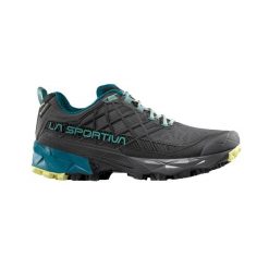 Damskie buty trailowe La Sportiva Akyra II Gtx. Szare obuwie sportowe damskie La Sportiva, bez wzorów, z gore-texu, do biegania. Za 832.50 zł.