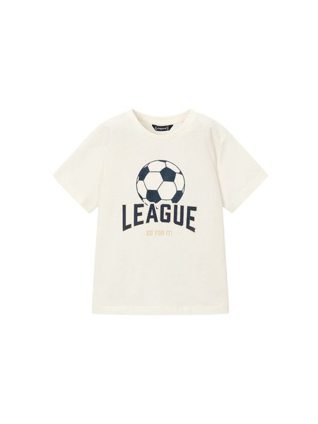 Mayoral T-Shirt 3074 Biały Regular Fit. Białe t-shirty dla chłopców Mayoral, bez wzorów, z bawełny, bez ramiączek. Za 79.99 zł.