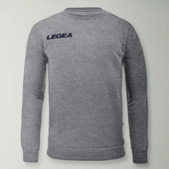 Chłopięca Bluza z Kapturem Szary Melanż. Szare kurtki i płaszcze dla chłopców Legea, bez wzorów, z bawełny, z kapturem. W wyprzedaży za 160.00 zł.