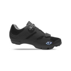 Buty rowerowe MTB damskie Giro Cylinder II. Czarne obuwie sportowe damskie GIRO, bez wzorów, rowerowe. Za 439.99 zł.