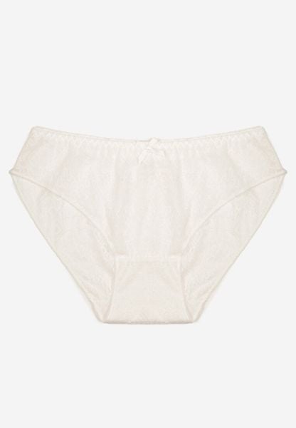 Białe Majtki Figi z Koronki Zdobione Kokardką Worwia. Białe figi damskie Born2be, l, z aplikacjami, z jeansu. Za 4.99 zł.