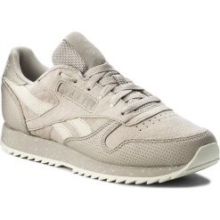 Buty Reebok - Classic Leather Ripple SM BS9725 Sand Stone/Chalk. Brązowe obuwie sportowe damskie Reebok, bez wzorów, z materiału, bez obcasa, na płaskiej podeszwie, bez zapięcia. W wyprzedaży za 239.00 zł.