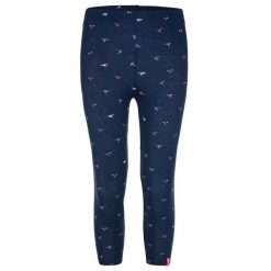 Legginsy dziecięce Loap Bafett Blue. Czarne legginsy dla dziewczynek LOOP, bez wzorów, z bawełny. Za 139.99 zł.