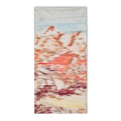 Bandana BUFF POLAR REVERSIBLE LERNA PEACH BEIGE. Brązowe szaliki i chusty damskie Buff, bez wzorów, z polaru. Za 149.90 zł.