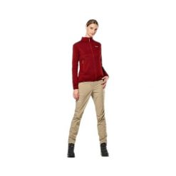 Bluza trekkingowa damska Puez Rocca PL Women. Czerwone bluzy damskie Salewa, s, bez wzorów, bez kaptura. Za 549.99 zł.