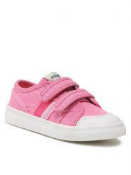 Primigi Sneakersy 3951100 S Różowy. Czerwone buty sportowe dziewczęce Primigi, bez wzorów, z materiału, bez zapięcia. Za 169.99 zł.