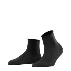 Skarpetki bawełniane krótkie damskie Falke Touch. Niebieskie skarpety damskie Falke, bez wzorów, z bawełny. Za 119.50 zł.