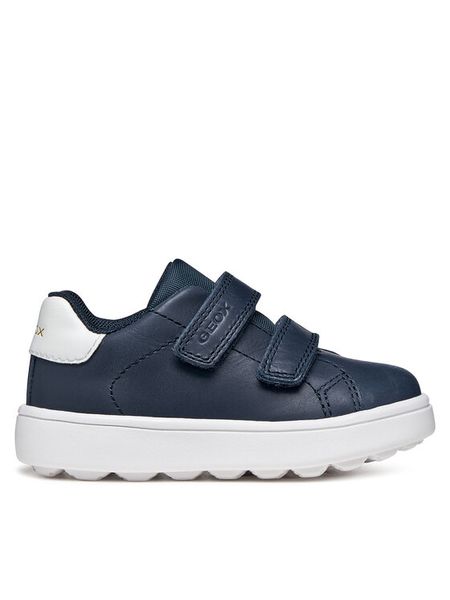 Geox Sneakersy B Minicub Boy B656TA 0CL54 C4002 M Granatowy. Niebieskie buty sportowe chłopięce Geox, bez wzorów, ze skóry, bez zapięcia. Za 189.99 zł.