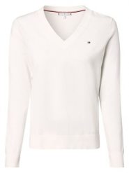 Tommy Hilfiger Sweter Kobiety biały, XS. Białe swetry damskie Tommy Hilfiger, xs, bez wzorów, z dzianiny, eleganckie, bez kołnierzyka, bez ramiączek, bez kaptura. Za 489.95 zł.