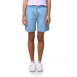 Spodnie dresowe z sznurek regulacyjny na co dzień. Niebieskie obuwie sportowe damskie LEONE 1947 APPAREL, bez wzorów, z bawełny, sportowe, na fitness i siłownię. W wyprzedaży za 136.83 zł.