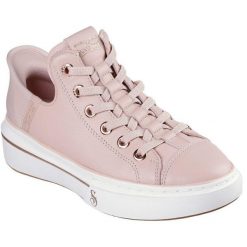 Buty sportowe damskie Skechers Snoop One og Leather. Czerwone obuwie sportowe damskie Skechers, bez wzorów, ze skóry ekologicznej. Za 490.00 zł.