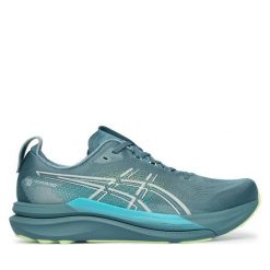 Buty do biegania Asics. Zielone buty sportowe męskie Asics, bez zapięcia, do biegania, asics gel kayano. Za 889.99 zł.