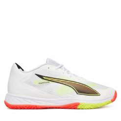 Buty halowe Puma. Białe buty sportowe męskie Puma, bez zapięcia. Za 479.99 zł.