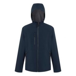 Męska Kurtka Soft Shell Navigate 2 Layer. Niebieskie kurtki sportowe męskie Regatta, l, bez wzorów, trekkingowe. Za 232.99 zł.