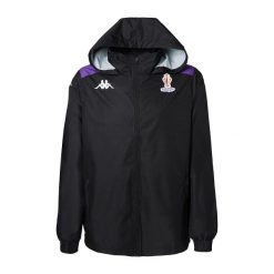 Kurtka Coupe du monde rugby 2021 adverzip pro 5. Czarne kurtki męskie Kappa, xl, z aplikacjami, z dresówki, z kapturem. Za 250.35 zł.