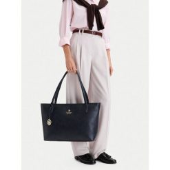 Torebka Beverly Hills Polo Club. Niebieskie torebki do ręki damskie Beverly Hills Polo Club, bez wzorów, bez dodatków. Za 219.99 zł.