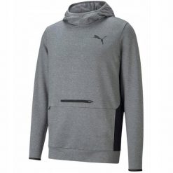 Męska Bluza Z Kapturem Rtg. Szare bluzy męskie Puma, m, bez wzorów, z kapturem. Za 199.99 zł.
