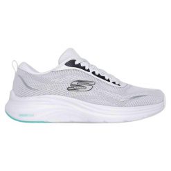 Buty damskie SKECHERS Vapor Foam Smooth Ride. Szare obuwie sportowe damskie Skechers, bez wzorów, na fitness i siłownię. Za 259.99 zł.