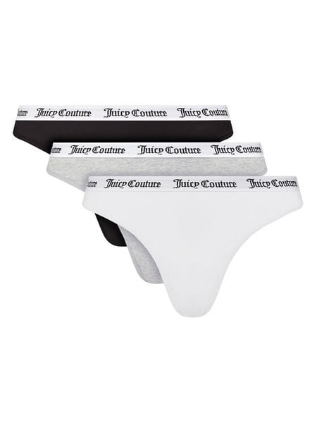 Juicy Couture Komplet stringów Diana JCLTH224571 Kolorowy. Stringi damskie Juicy Couture, xxs, bez wzorów, z bawełny. Za 119.99 zł.