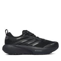 Buty do biegania adidas. Czarne obuwie sportowe damskie Adidas, bez wzorów, do biegania. Za 711.99 zł.