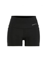 Craft Essence Hotpants 3 W – krótkie spodenki treningowe czarne, szeroki pas –. Czarne szorty damskie Craft, xs, bez wzorów, z elastanu. Za 240.50 zł.