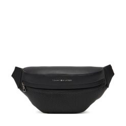 Saszetka nerka Tommy Hilfiger. Czarne saszetki męskie Tommy Hilfiger, młodzieżowe, małe. Za 299.99 zł.
