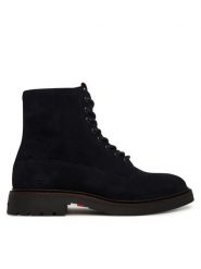 Tommy Hilfiger Kozaki Comfort Lwt FM0FM05594 Granatowy. Niebieskie kozaki męskie Tommy Hilfiger, ze skóry. Za 489.99 zł.